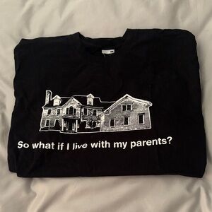 Black Graphic T-Shirt